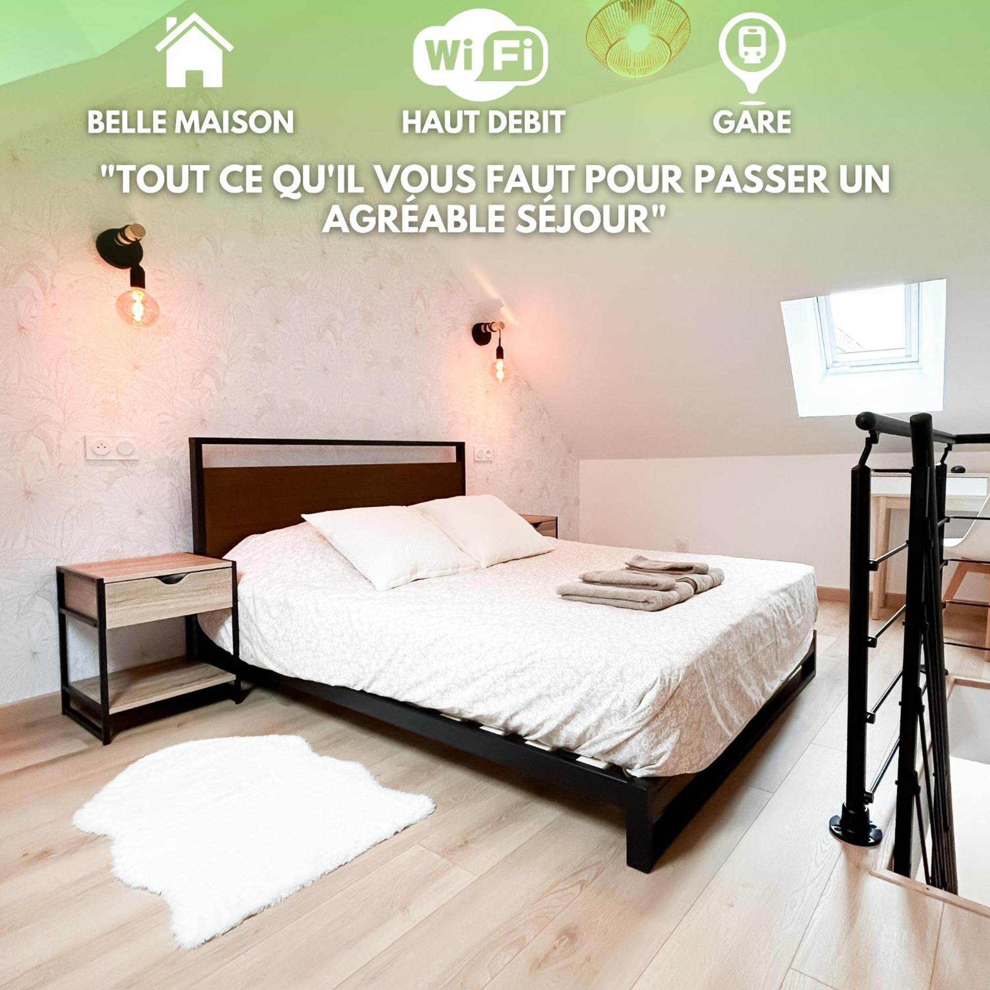 Maison Cosy Centre Gare Амьен Экстерьер фото